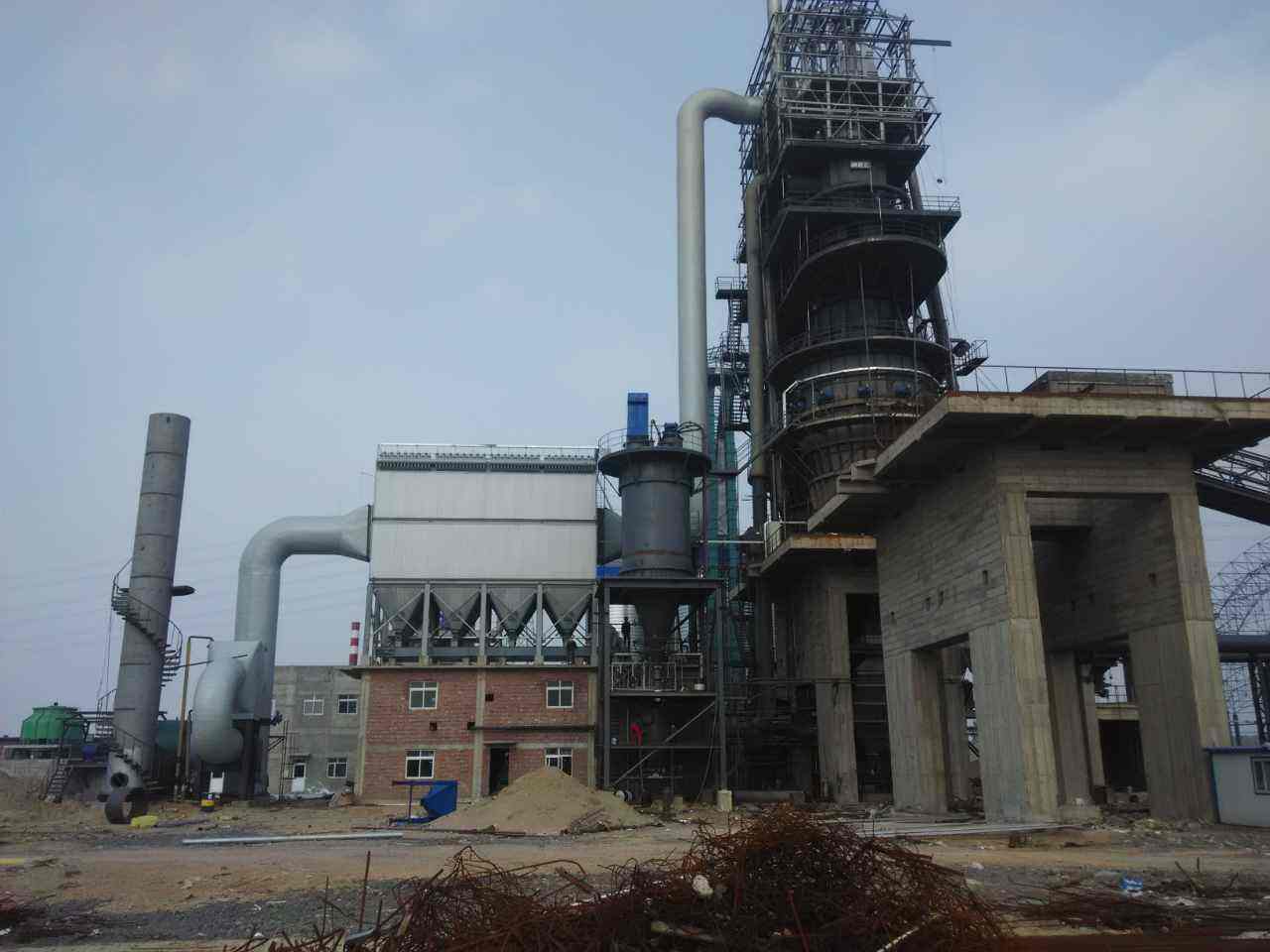 山西陽泉龍陽鈣業石灰窯布袋除塵器+煙氣脫硫安裝調試 山西陽泉龍陽鈣業石灰窯布袋除塵器+煙氣脫硫安裝調試