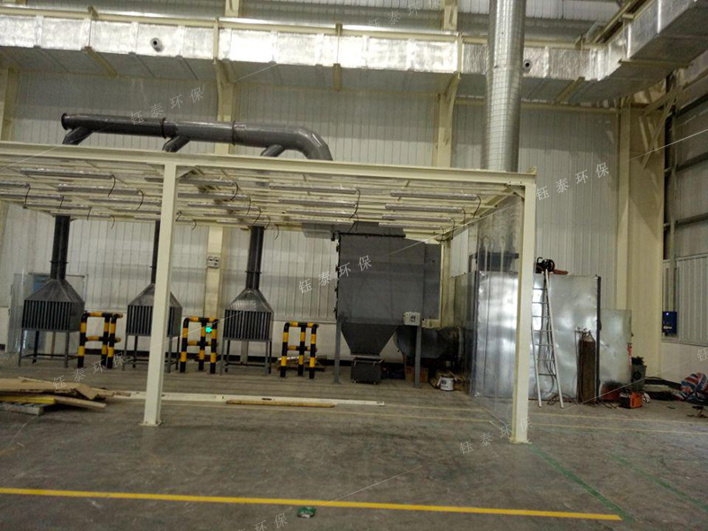 濾筒除塵器在金屬拋光車間的粉塵收集效果