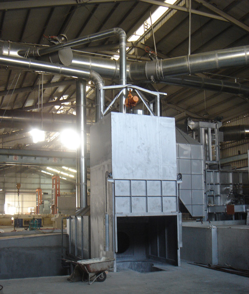 河南長葛鋁熔煉炒灰機鋁灰除塵系統(tǒng)10月份交付使用 河南長葛鋁熔煉炒灰機鋁灰除塵系統(tǒng)10月份交付使用